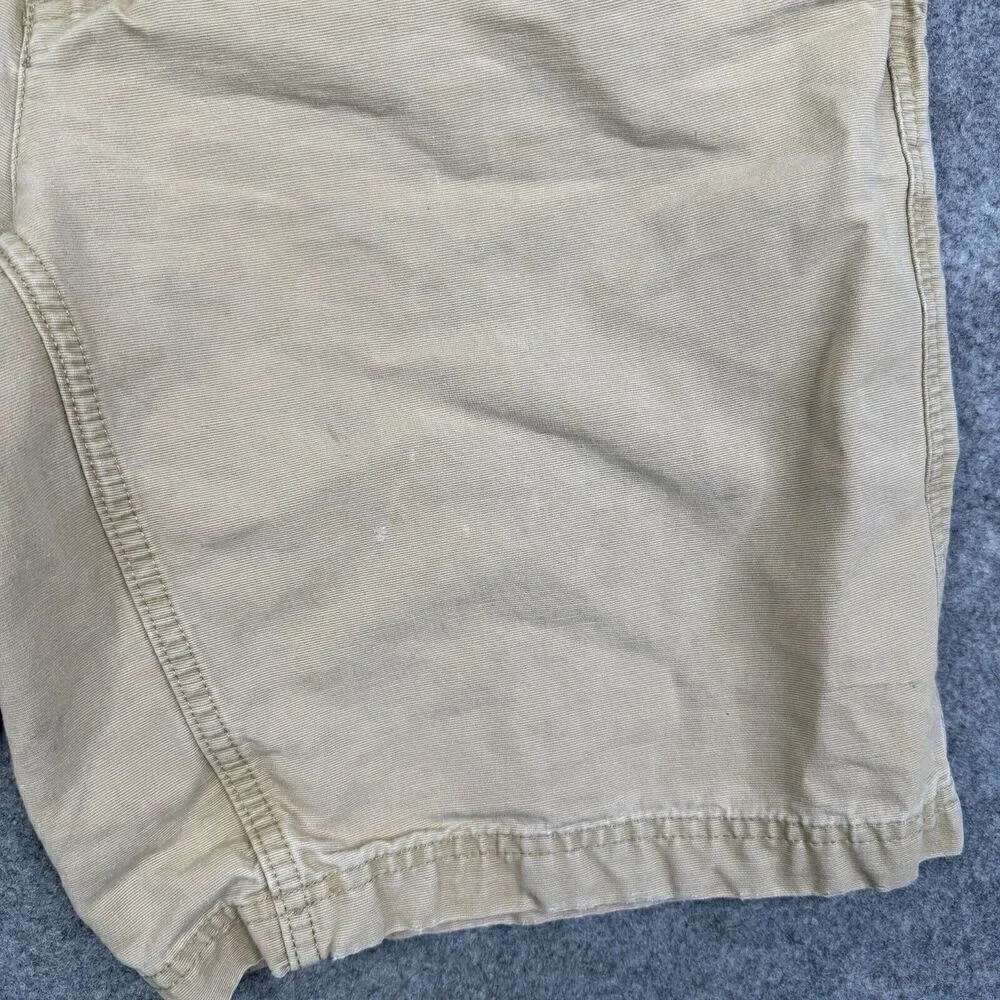 Columbia Shorts Rugged Outdoor Chino Denim Mens 34 Utility Work